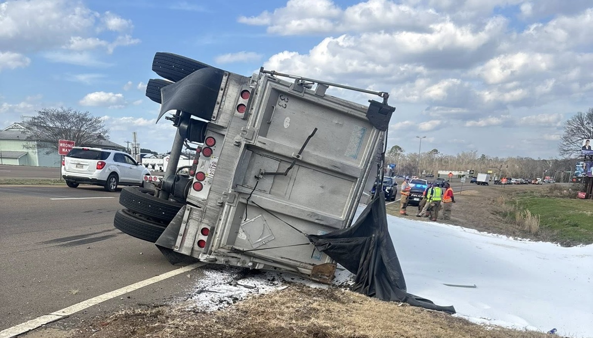 Northbound at Hwy 16 Crash