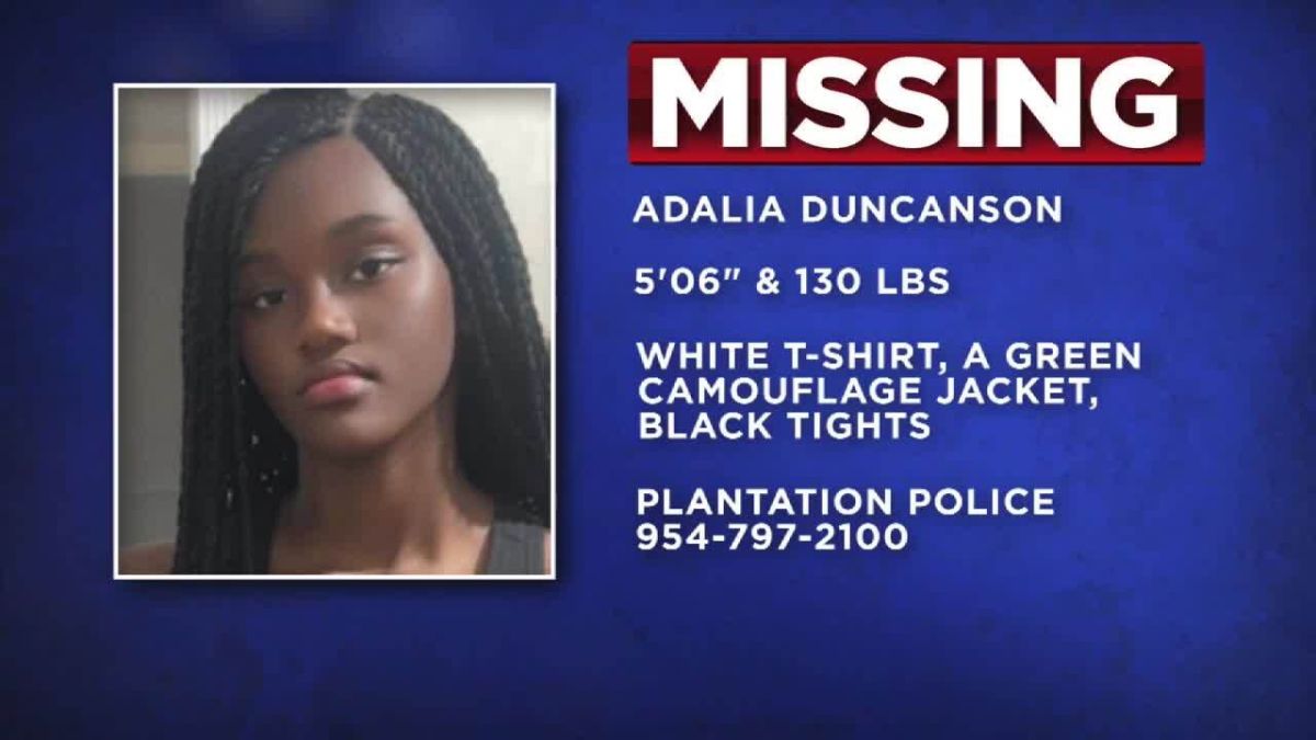 Adalia Duncanson missing