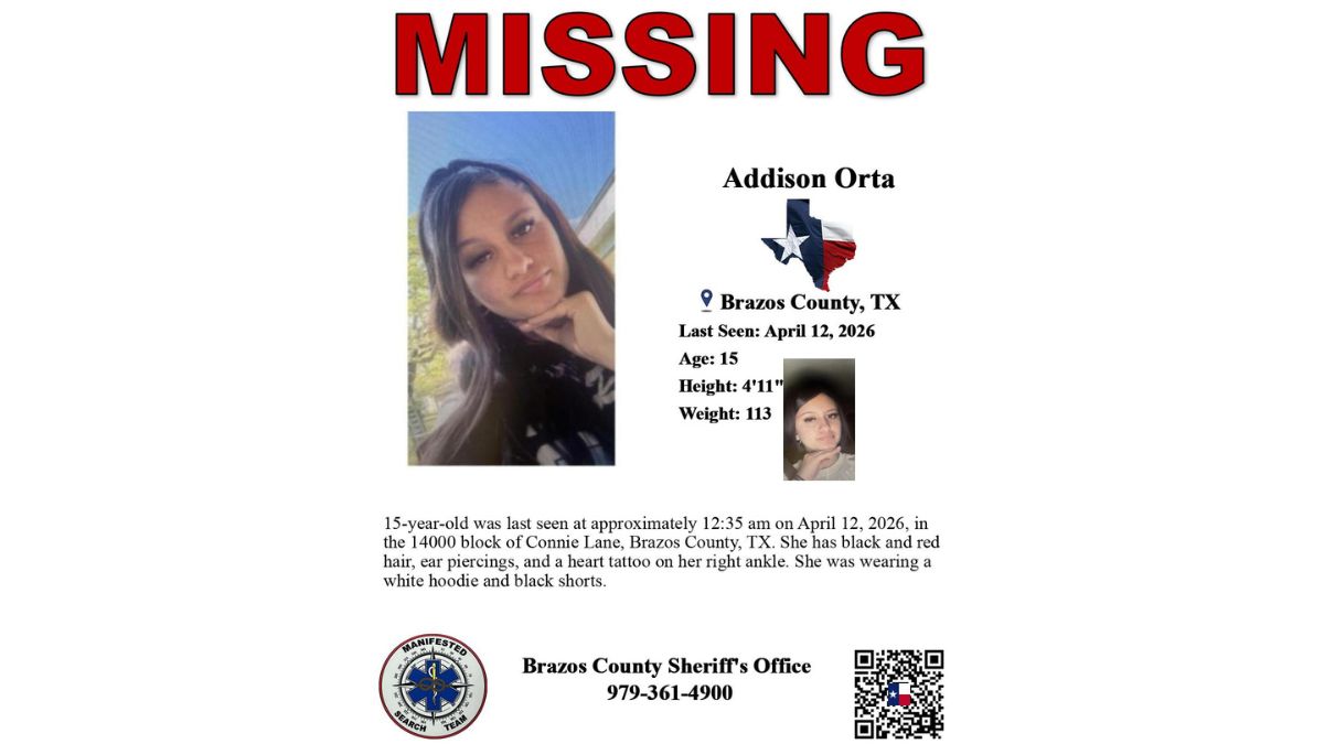 Addison Orta missing