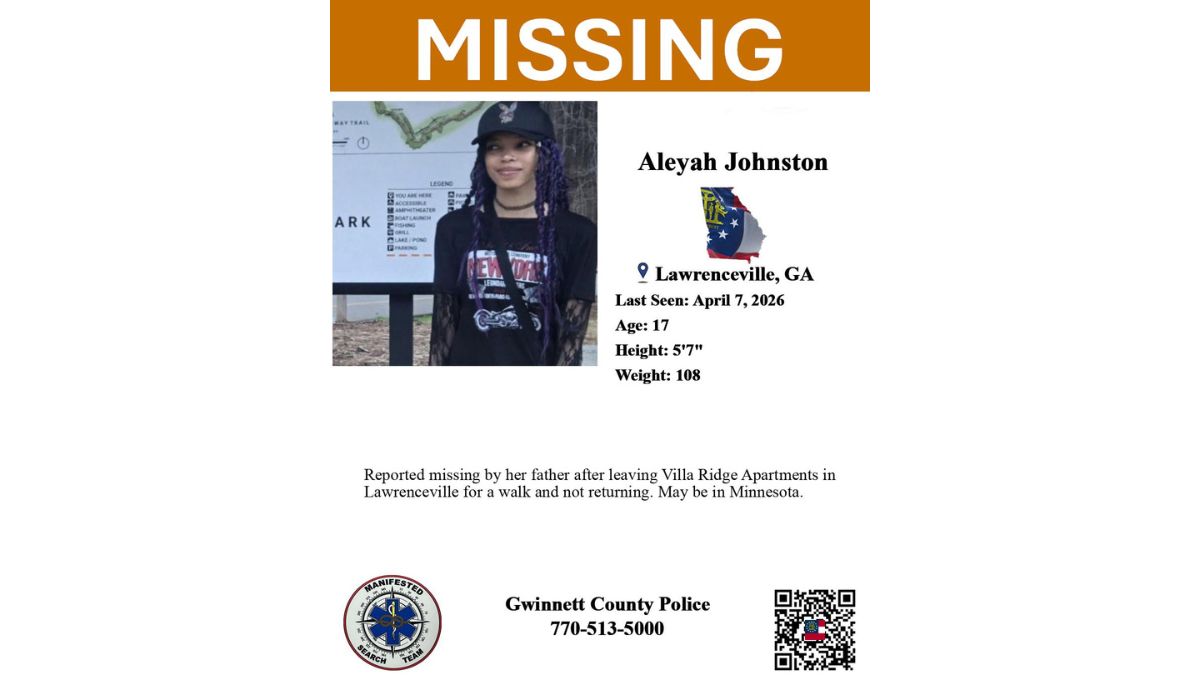 Aleyah Johnston missing