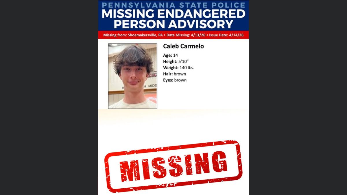 Caleb Carmelo missing