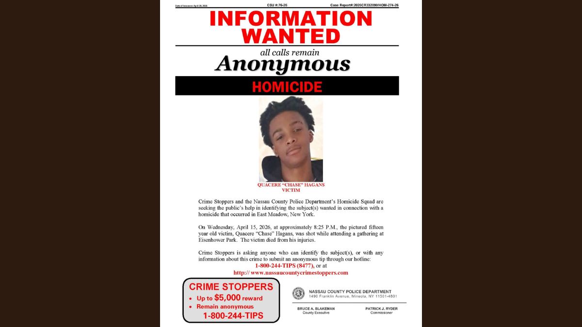 Eisenhower Park shooting investigation