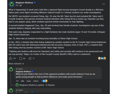 Multiple School Violence Incidents Reported in Forsyth County, Officials Respond