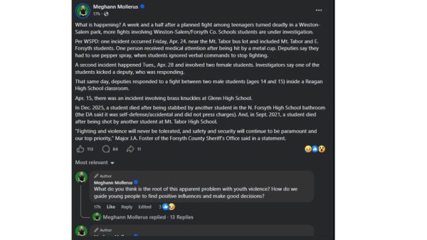 Multiple School Violence Incidents Reported in Forsyth County, Officials Respond