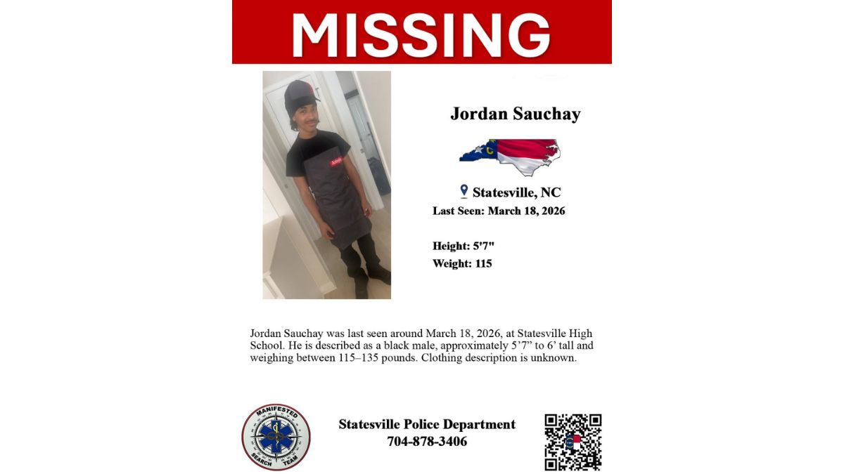 Jordan Sauchay missing