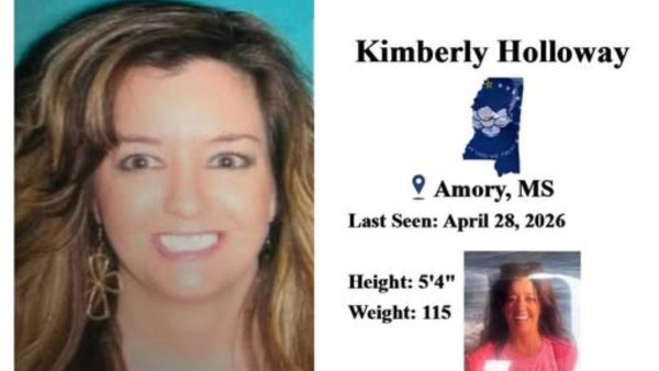 Kimberly Holloway Missing from Amory, Mississippi, After April 28 Disappearance as Search Intensifies