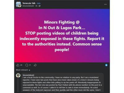 Authorities Alerted After Reports of Inappropriate Content Involving Minors in Public Altercations