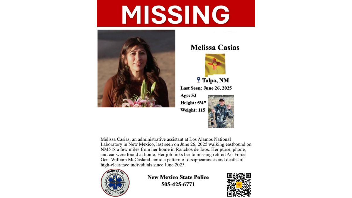 Melissa casisas missing