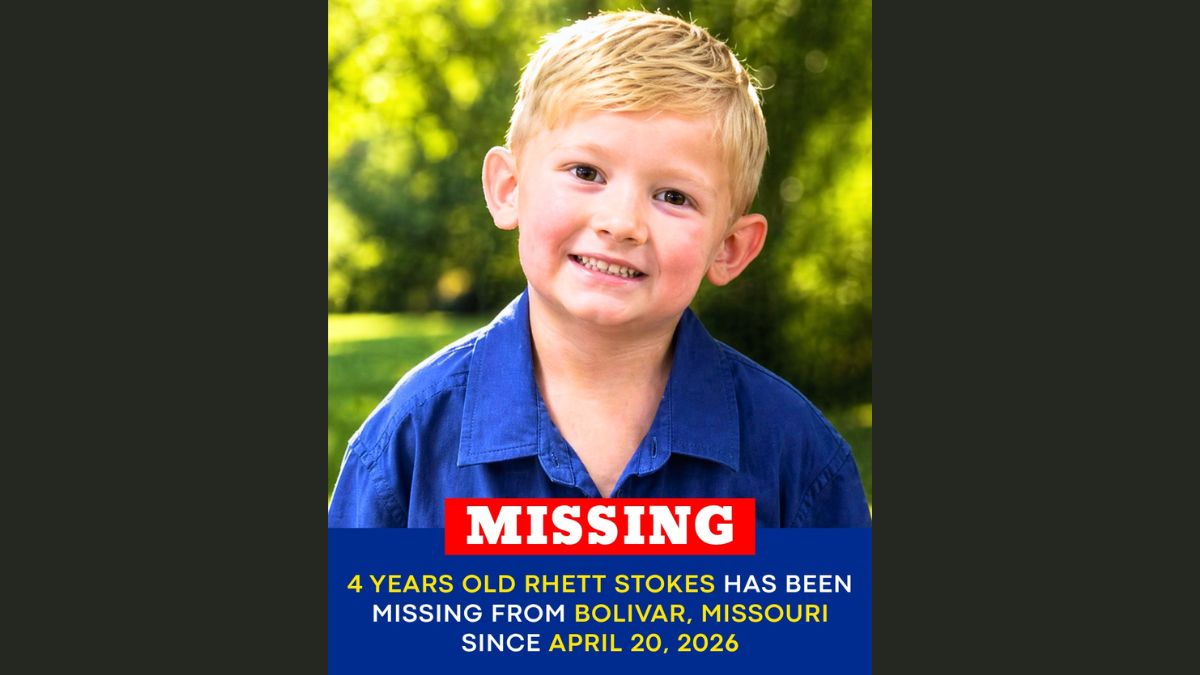 Rhett Stokes missing
