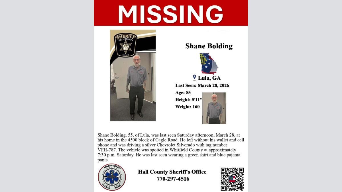 Shane Bolding missing