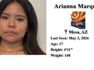 Arianna Marquez Missing in Mesa AZ: Community Urged to Help Find 17-Year-Old Teen Last Seen Near Crimson Road and Guadalupe Road