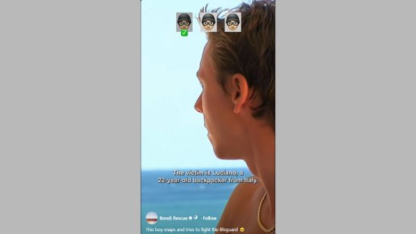 Teen Snaps at Bondi Lifeguard, Breaks Down in Tears When Police Arrive