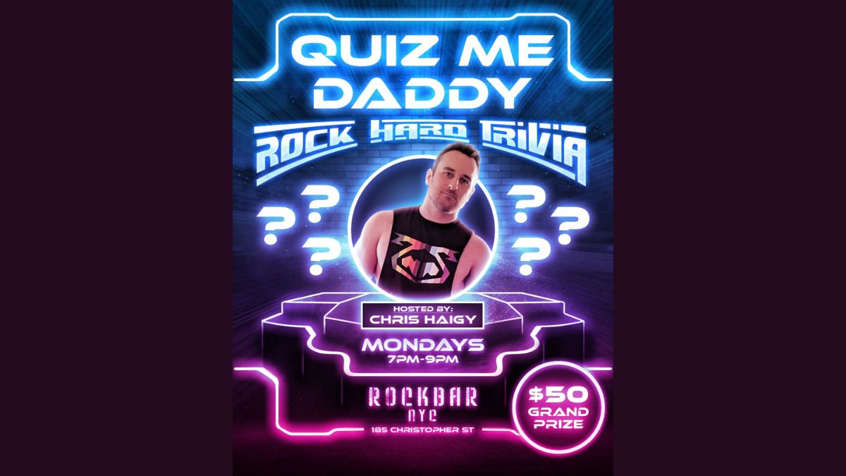 Rockbar NYC Mourns the Loss of Chris Haigy, Beloved Trivia Night Host Known as “Quiz Daddy”