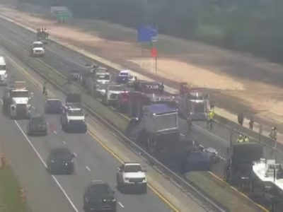 Dump Truck Crash Closes Florida’s Turnpike, Leaves Drivers Stranded for Hours