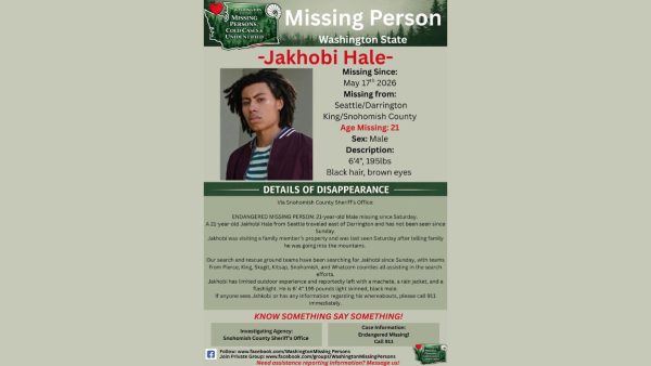 Helicopters, K9s, and Drones Deployed in Hunt for Missing Darrington Man Jakhobi Hale