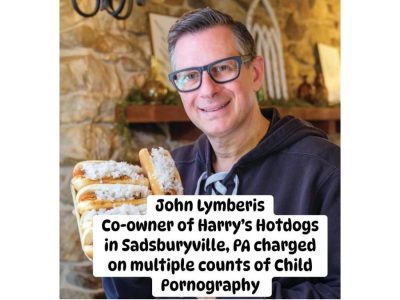 Harry’s Hot Dogs Co-Owner John H. Lymberis Arrested on Child Pornography Charges, Released on Bail