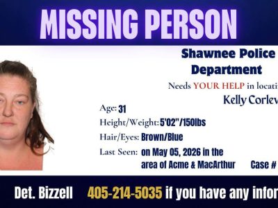 Search Continues for 31-Year-Old Kelly Corlew Missing From Shawnee, Oklahoma
