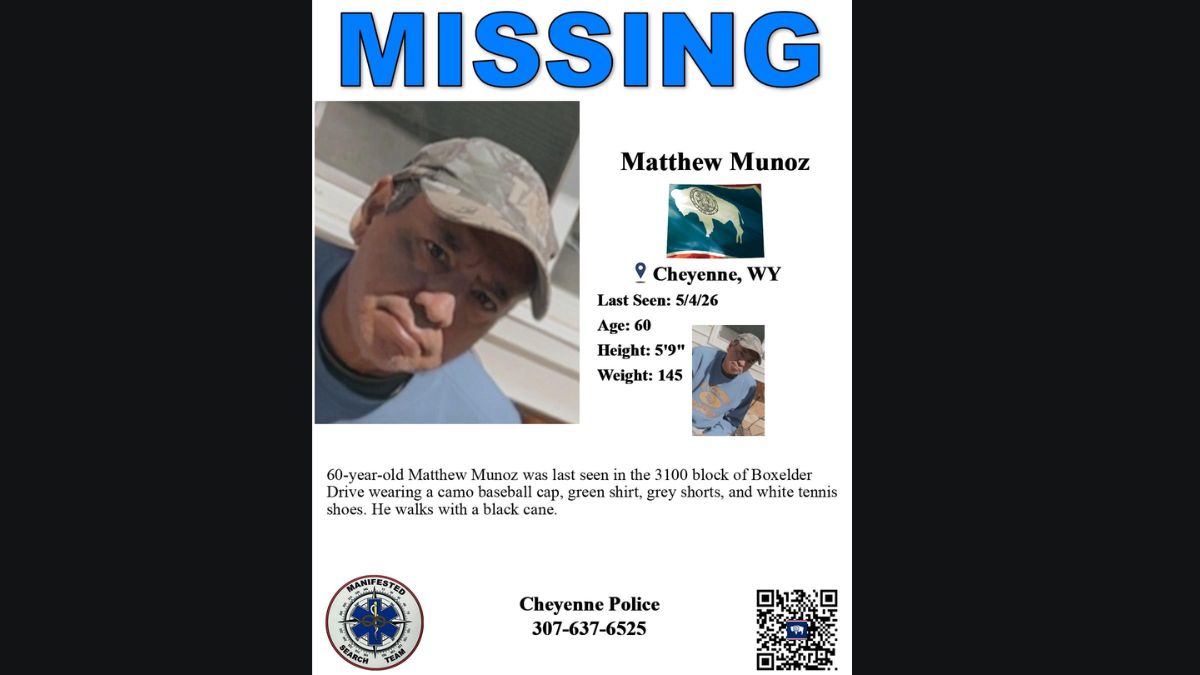 Police Searching for Matthew Munoz, 60, Last Seen Wearing a Camo Cap