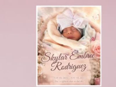 Baby Skylar Embree Rodriguez of Weslaco, Texas Dies on Day of Birth