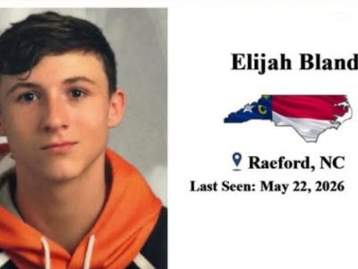 Hoke County Authorities Seek Public Help in Search for Missing Teen Elijah Bland