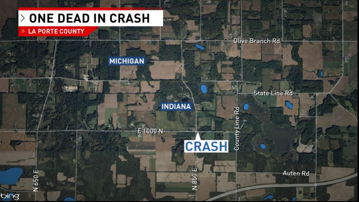 Austin M. Vanasdall, 22, Killed in LaPorte County Crash Near New Carlisle, Indiana