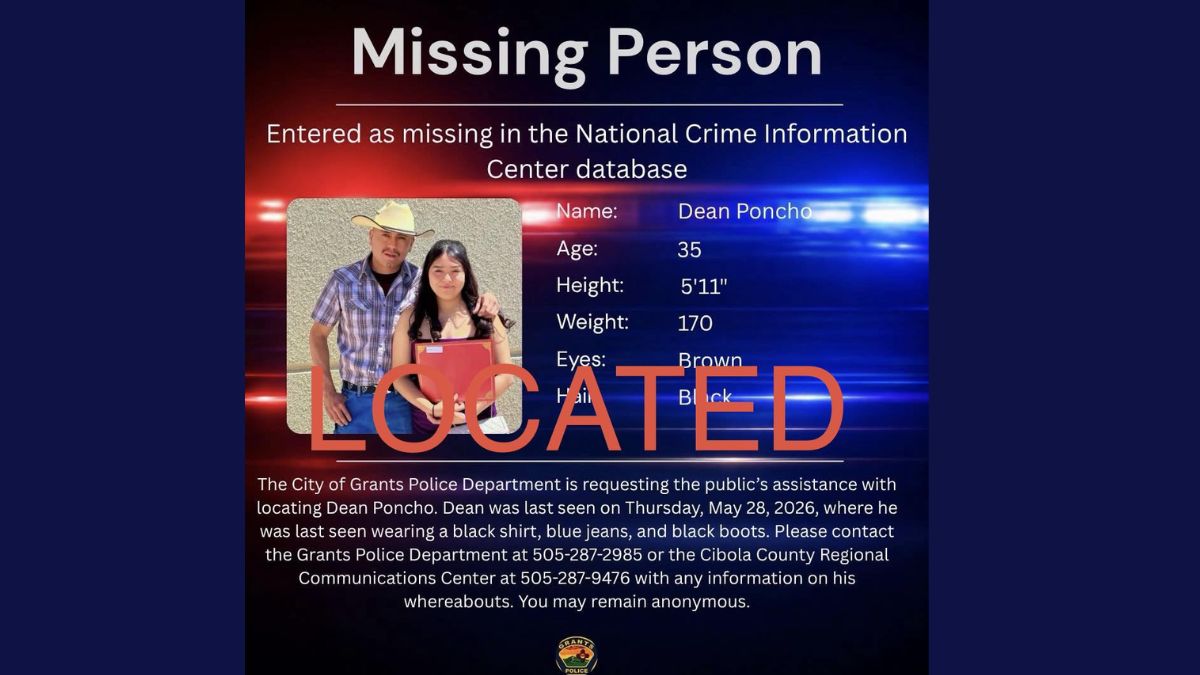 Grants, NM Family in Crisis: Dean and Chloe Poncho Missing, Public Asked to Help
