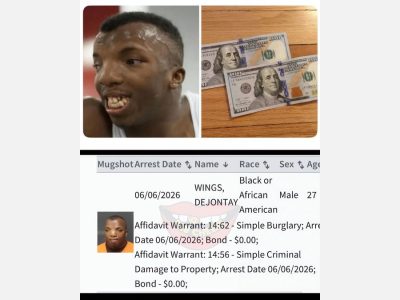 Baton Rouge Instagram Comedian, Dejontay Wings, 27, Arrested for Breaking Into Former Oil Change Job, Stealing $200