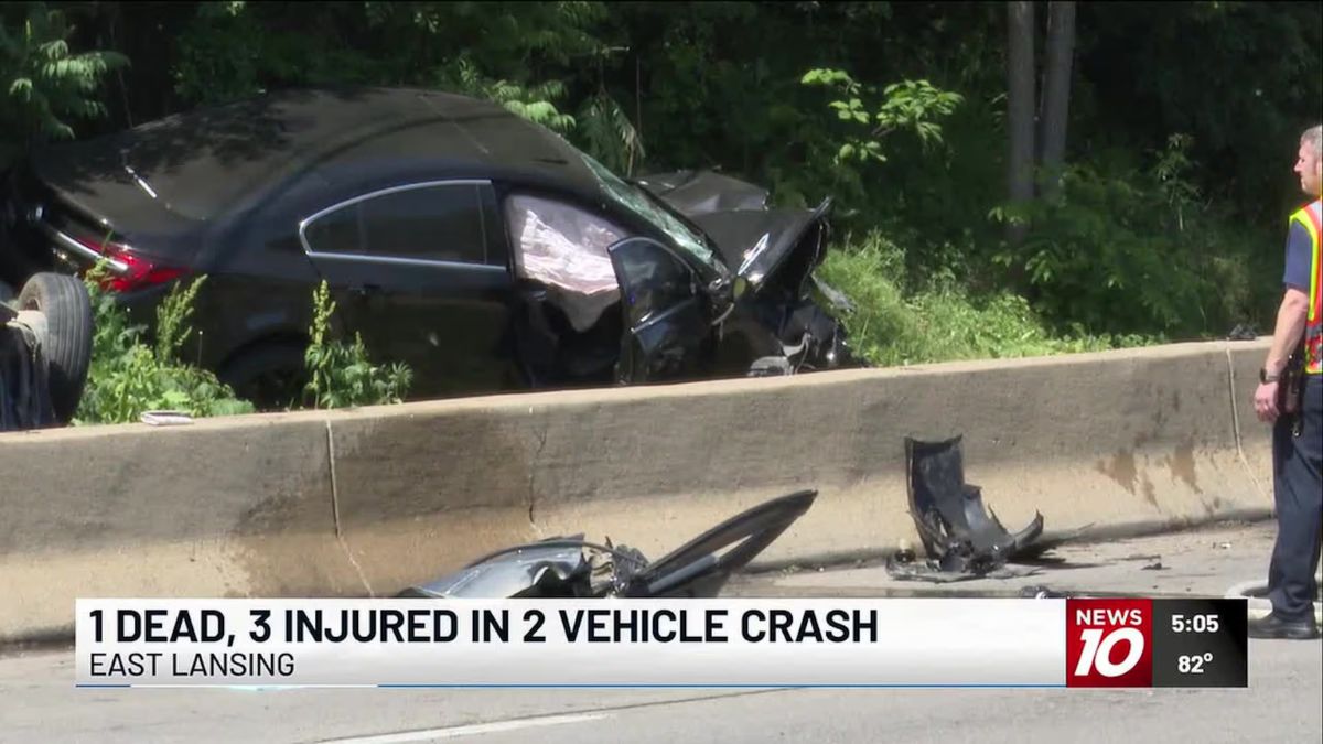 Fatal Crash on Saginaw Street Leaves 1 Dead, 3 Injured in East Lansing