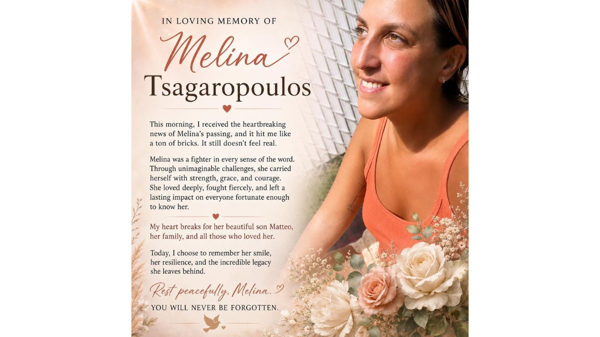 Montreal Mother and Cancer Advocate Melina Tsagaropoulos Dies at 38 After Ovarian Cancer Battle