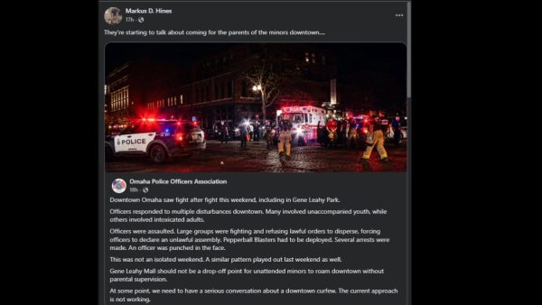 Omaha Police Declare Unlawful Assembly at Gene Leahy Mall After Back-to-Back Weekend Fights
