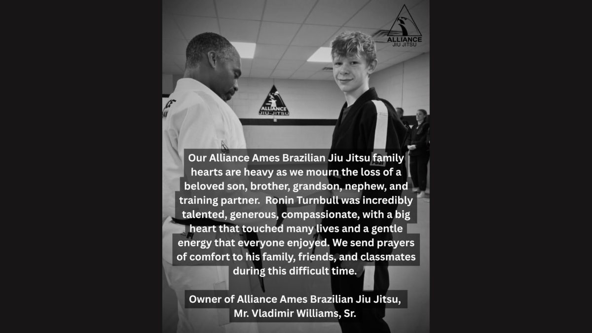 Ames High School Mourns 14-Year-Old Wrestler Ronin Turnbull After Sudden Death
