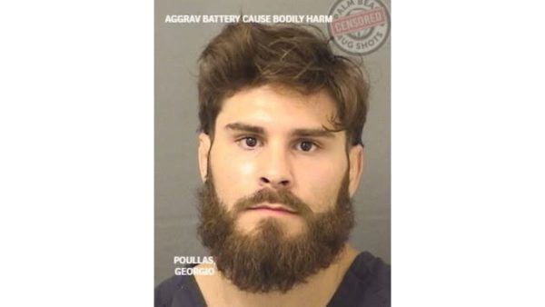 BKFC Fighter Georgio Poullas Booked in Delray Beach With No Bond Set After Aggravated Battery Arrest