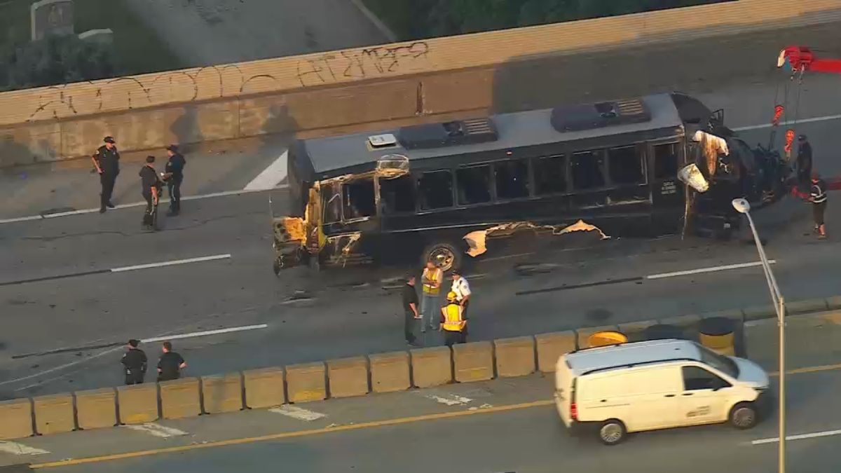 Queens, NY, Two Killed as Charter Bus Flips on Long Island Expressway