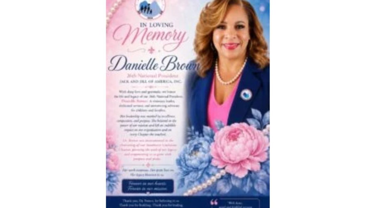 Washington, DC, Danielle Brown, Former Jack and Jill of America National President, Remembered After Her Passing