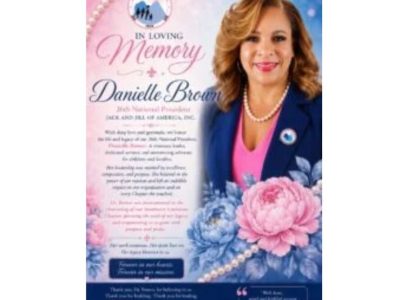 Washington, DC, Danielle Brown, Former Jack and Jill of America National President, Remembered After Her Passing