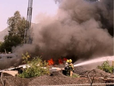Menifee, CA, Air Quality Alert Issued as Pipeline Fire Smoke Drifts Inland