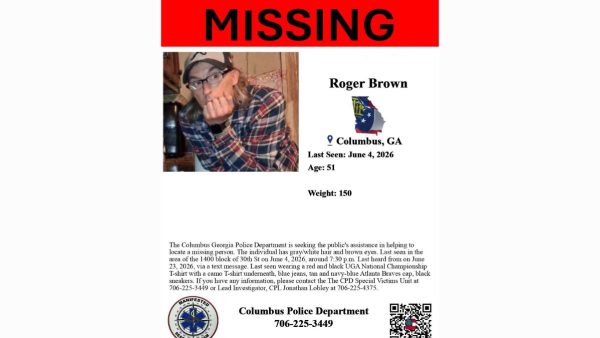 Columbus, GA, Roger Brown, 51, Vanishes, Brief Text Message Deepens Mystery