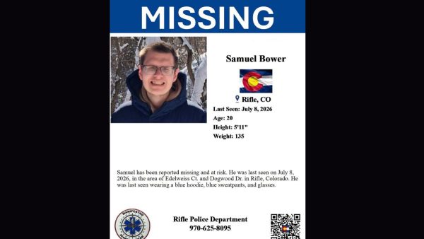 Rifle, CO, Samuel Bower, 20, Missing After Possible Sighting Near Highway 13
